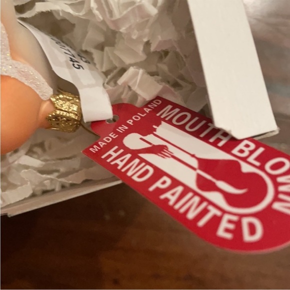 Anthropologie Holiday Christmas Tree Egg Carton Glass Ornament NWT AnthroLiving - Picture 3 of 7